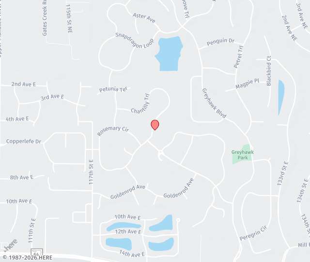 Location Map: 541 Chantilly Trail Bradenton, FL 34212